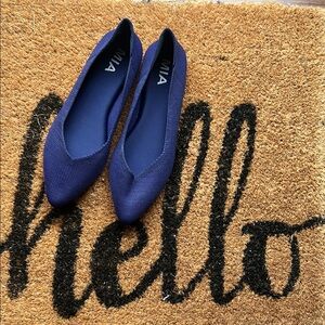 MIA Blue Flats Comfortable Loafers